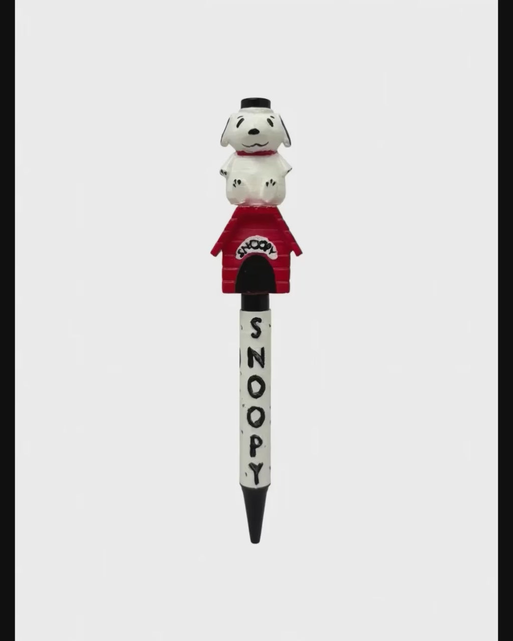 classic black and white dog pen